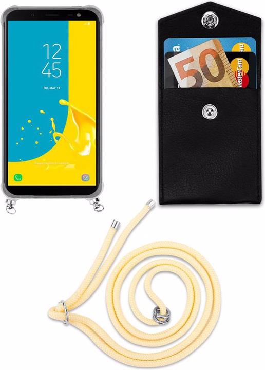 Produktbild Cadorabo TPU Handy Kette SILBER Cover