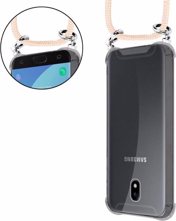 Produktbild Cadorabo TPU Handy Kette SILBER Cover