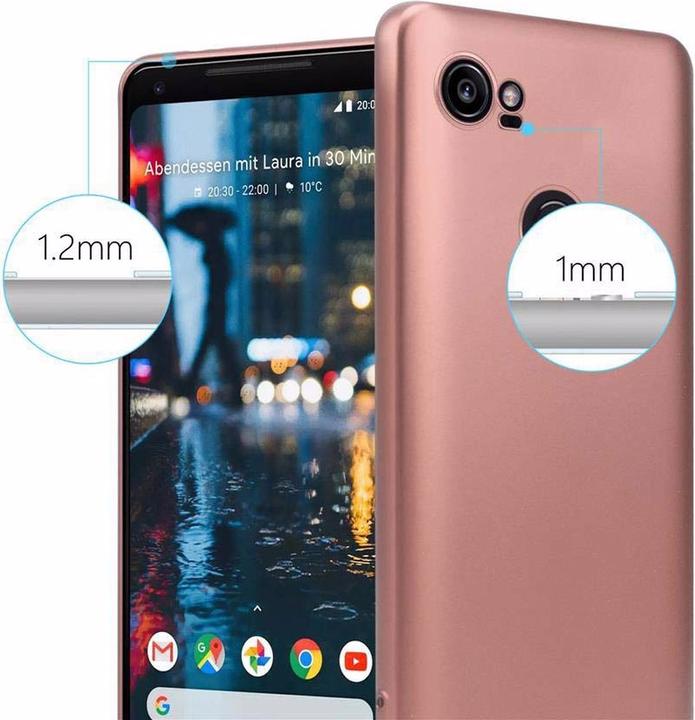 Produktbild Cadorabo TPU Matt Metallic Cover (Google Pixel 2 XL)
