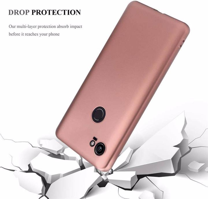 Produktbild Cadorabo TPU Matt Metallic Cover (Google Pixel 2 XL)