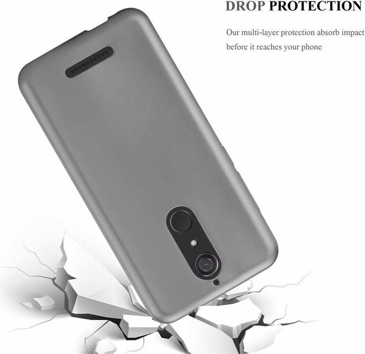 Actual product image Cadorabo TPU Matt Metallic Cover (Wiko View)
