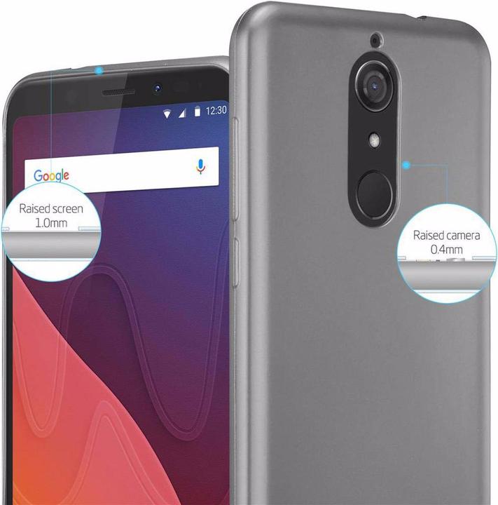 Actual product image Cadorabo TPU Matt Metallic Cover (Wiko View)