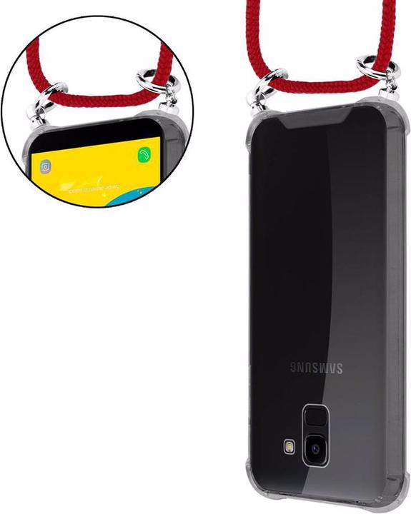 Produktbild Cadorabo TPU Handy Kette SILBER Cover