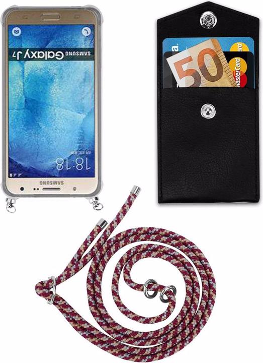Produktbild Cadorabo TPU Handy Kette SILBER Cover