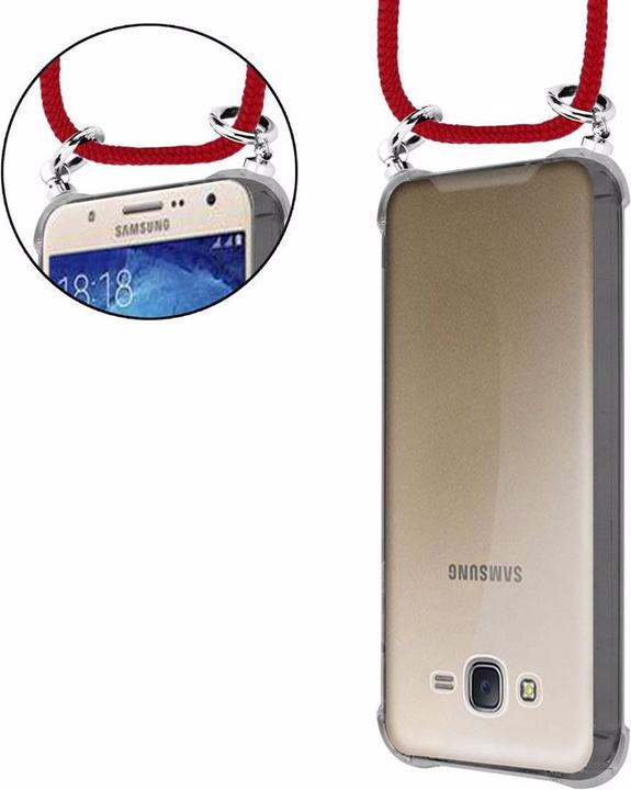 Produktbild Cadorabo TPU Handy Kette SILBER Cover