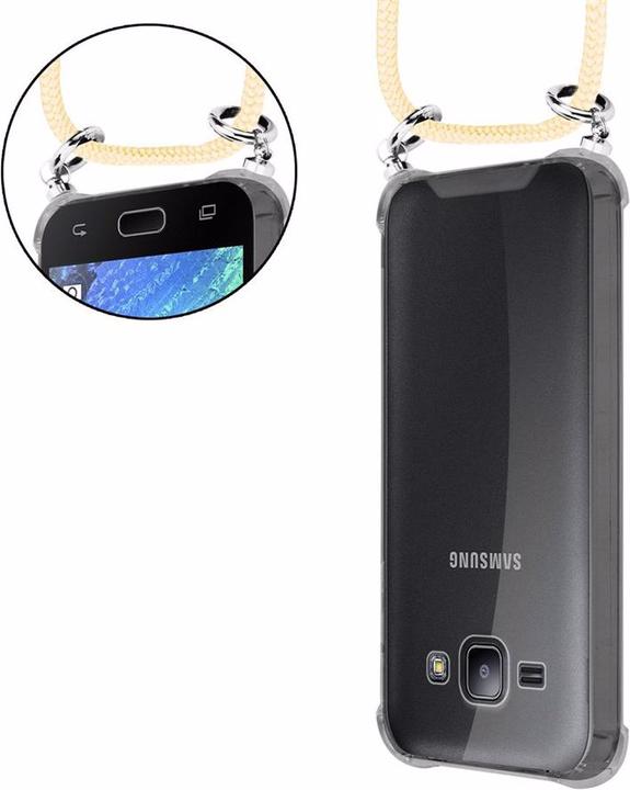 Produktbild Cadorabo TPU Handy Kette SILBER Cover