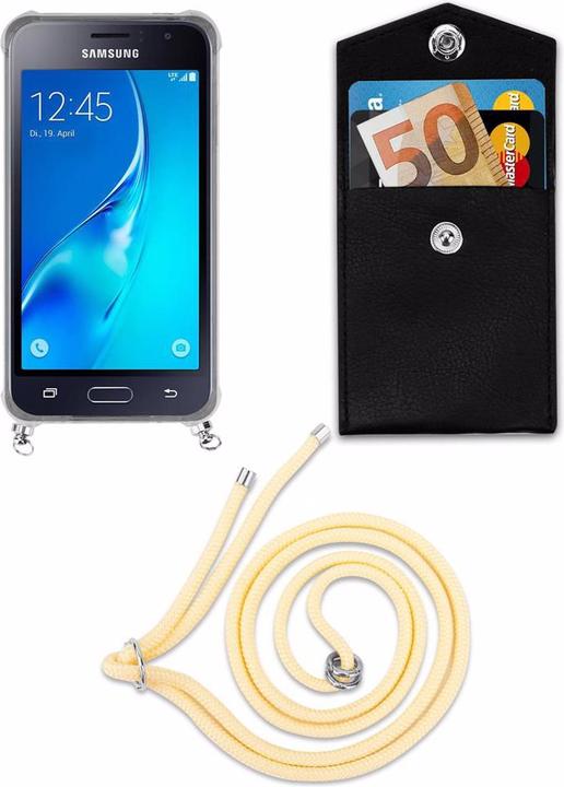 Produktbild Cadorabo TPU Handy Kette SILBER Cover