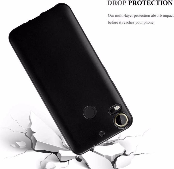 Productafbeelding Cadorabo TPU Matte Metallic hoes (HTC Desire 10 Pro)
