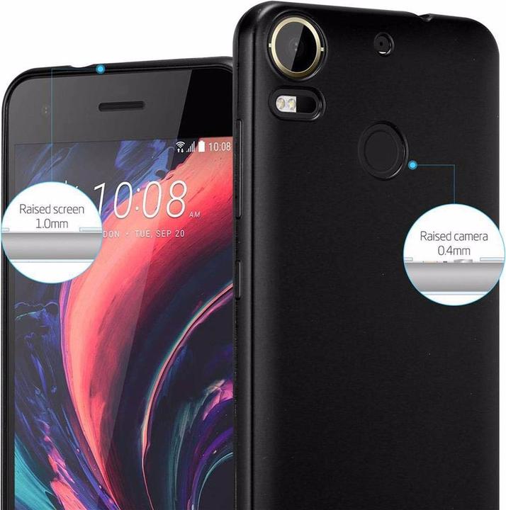 Productafbeelding Cadorabo TPU Matte Metallic hoes (HTC Desire 10 Pro)