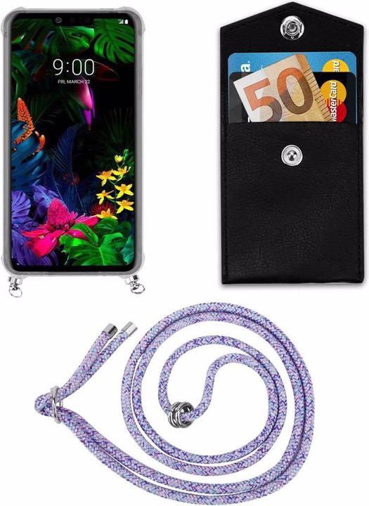 Produktbild Cadorabo TPU Handy Kette SILBER Cover