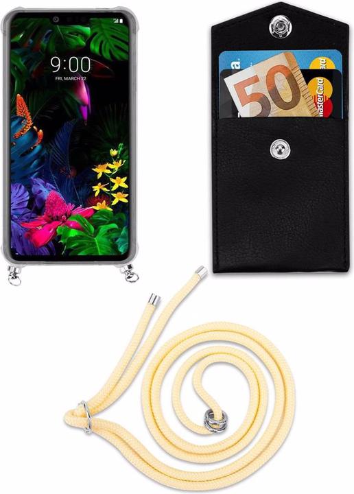 Produktbild Cadorabo TPU Handy Kette SILBER Cover