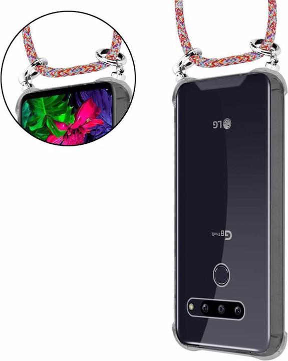 Produktbild Cadorabo TPU Handy Kette SILBER Cover