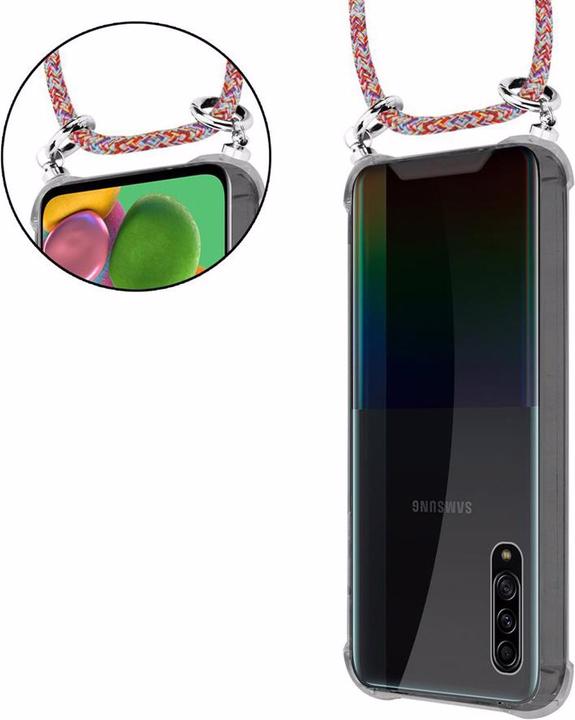 Produktbild Cadorabo TPU Handy Kette SILBER Cover