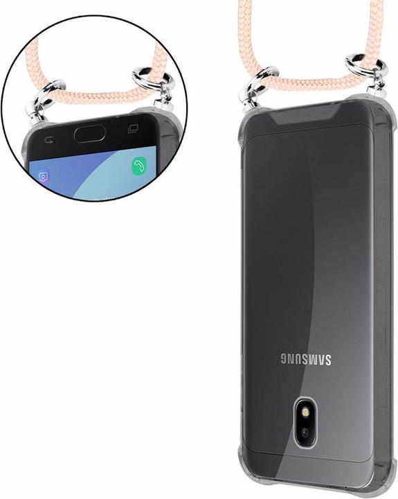 Produktbild Cadorabo TPU Handy Kette SILBER Cover