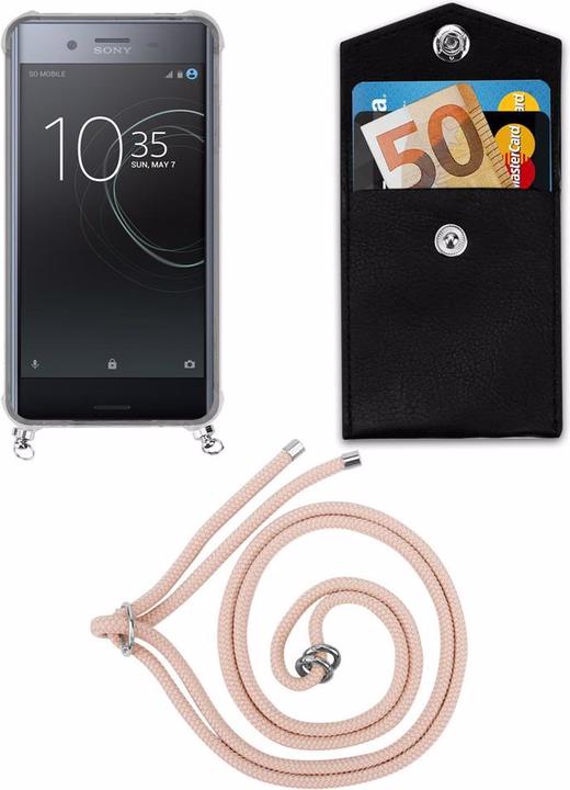 Produktbild Cadorabo TPU Handy Kette SILBER Cover