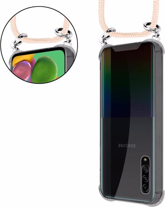Produktbild Cadorabo TPU Handy Kette SILBER Cover