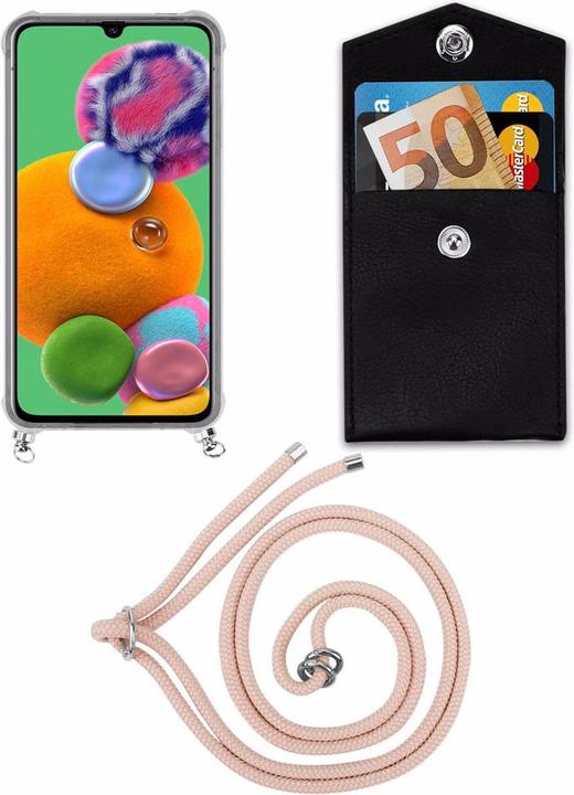 Produktbild Cadorabo TPU Handy Kette SILBER Cover