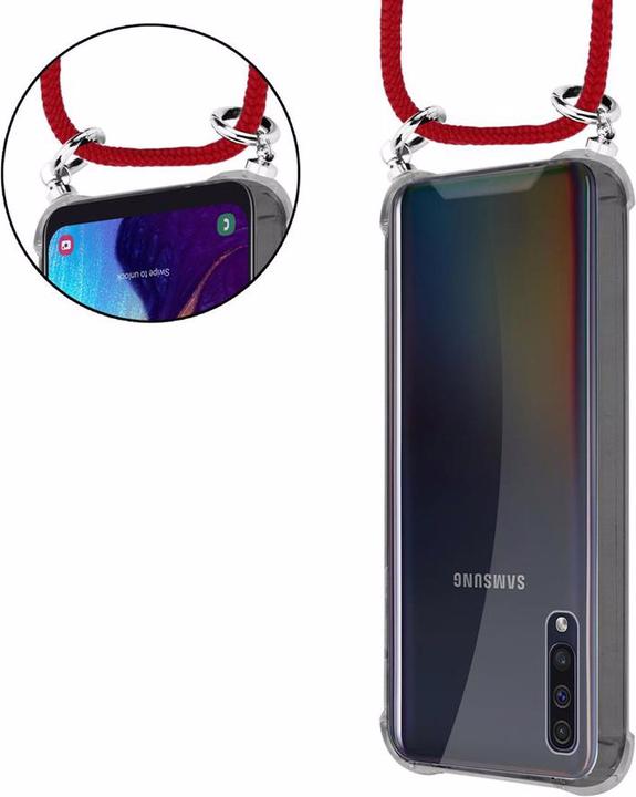 Produktbild Cadorabo TPU Handy Kette SILBER Cover