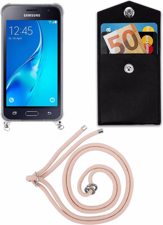 Produktbild Cadorabo TPU Handy Kette SILBER Cover