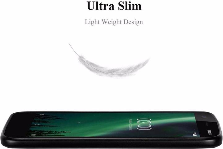 Actual product image Cadorabo TPU Matt Metallic Cover (Nokia 2)