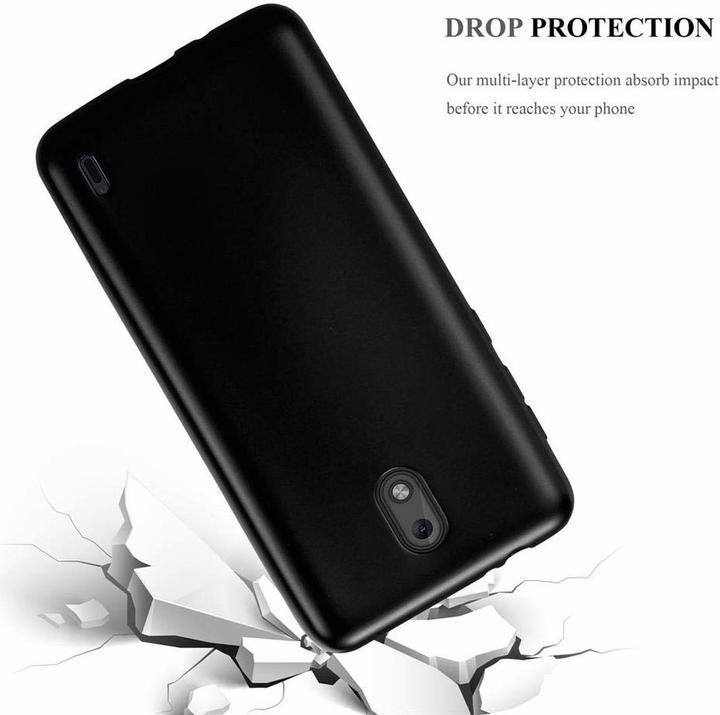 Actual product image Cadorabo TPU Matt Metallic Cover (Nokia 2)