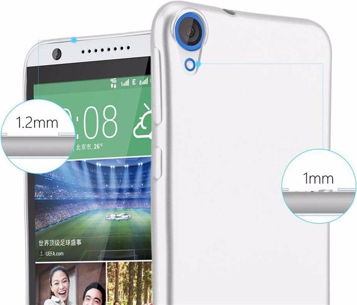 Produktbild Cadorabo TPU Matt Metallic Cover (HTC Desire 820)