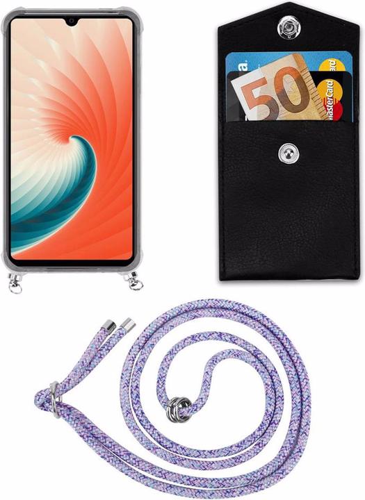 Produktbild Cadorabo TPU Handy Kette SILBER Cover