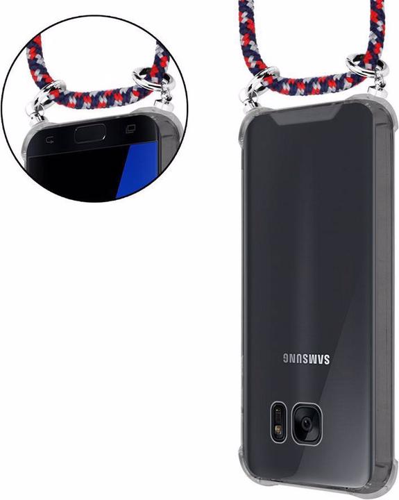 Produktbild Cadorabo TPU Handy Kette SILBER Cover