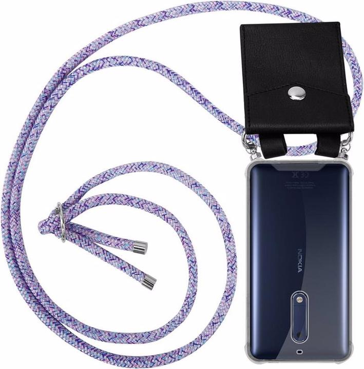 Produktbild Cadorabo TPU Handy Kette SILBER Cover