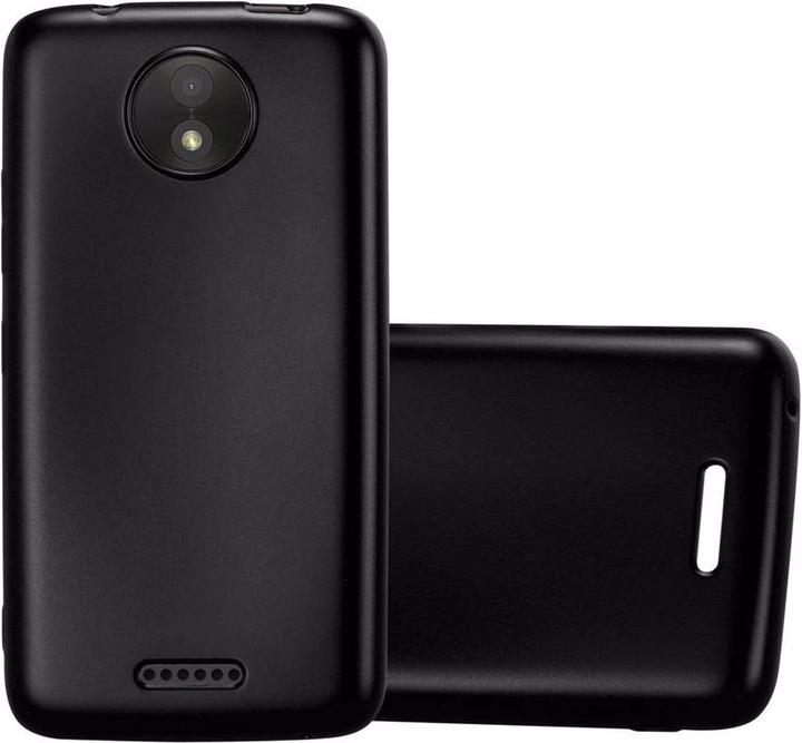 Actual product image Cadorabo TPU Matt Metallic Cover (Motorola Moto C)