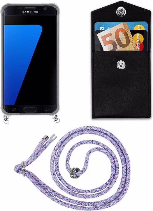 Produktbild Cadorabo TPU Handy Kette SILBER Cover