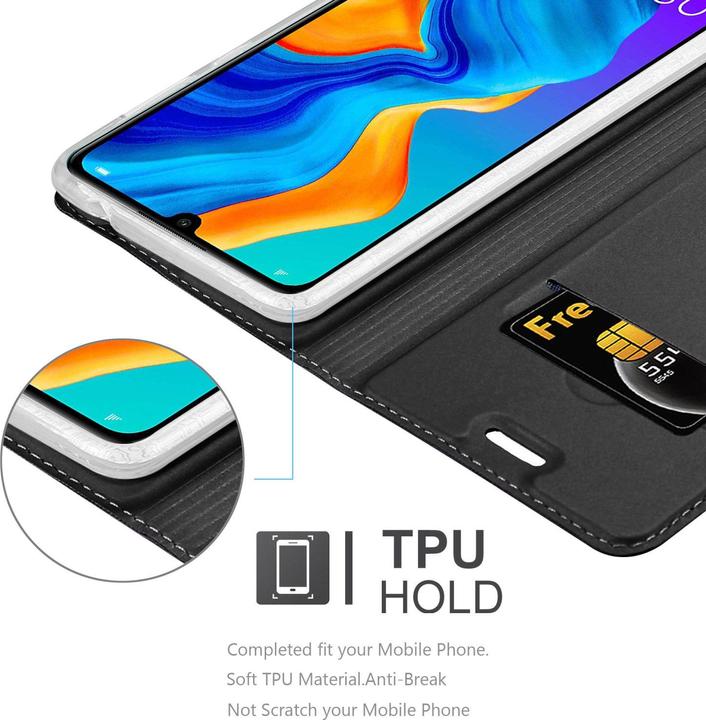 Image du produit Cadorabo Book Classy Style Cover (Huawei P30 Lite)
