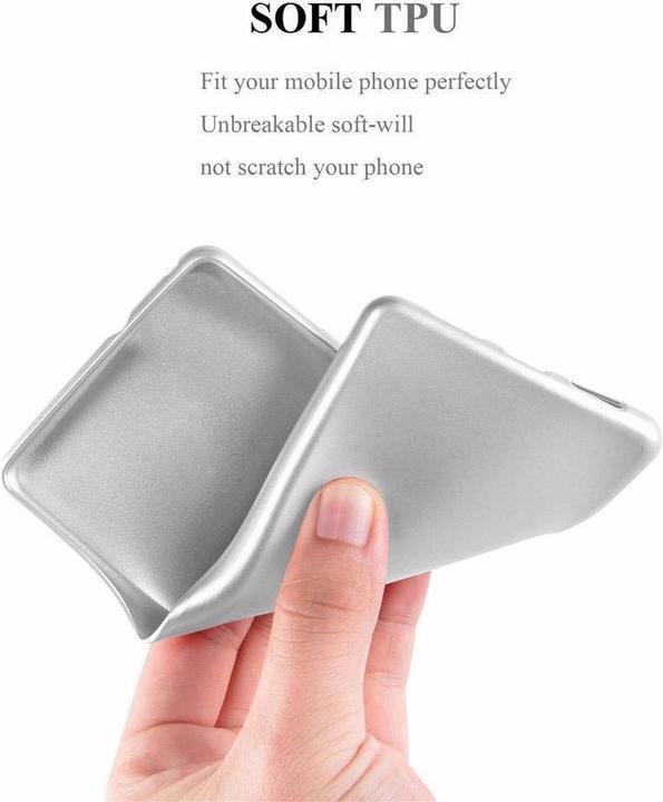 Actual product image Cadorabo TPU Matt Metallic Cover (Samsung Galaxy J3 2017 (US version))