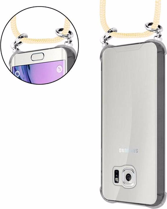 Produktbild Cadorabo TPU Handy Kette SILBER Cover