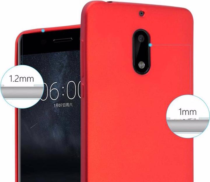 Immagine prodotto Cadorabo Copertura metallica opaca in TPU (Huawei Y6 (2017))