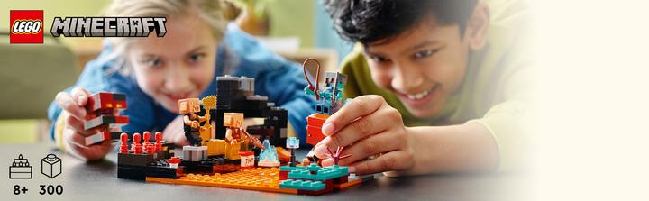 Immagine prodotto LEGO Il bastione dell'aldilà (21185, LEGO Minecraft)