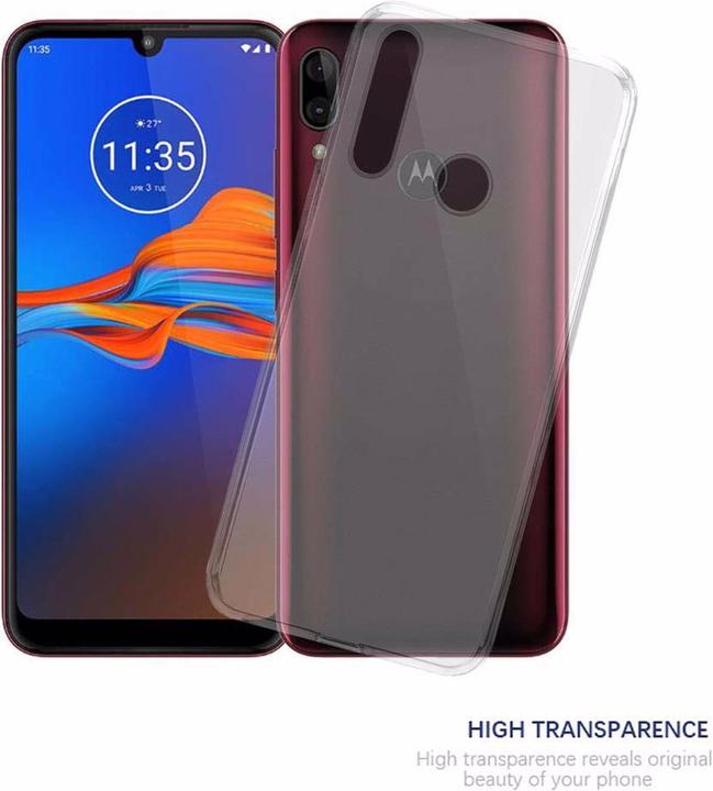 Image du produit Cadorabo TPU Ultra Slim AIR Cover (Motorola Moto E6 Plus)