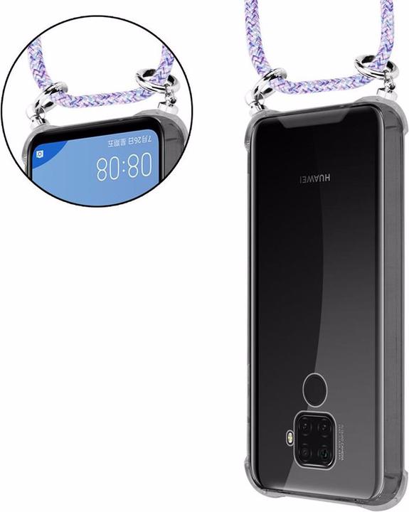 Produktbild Cadorabo TPU Handy Kette SILBER Cover