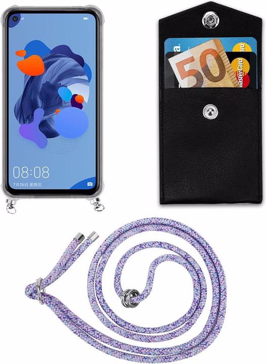 Produktbild Cadorabo TPU Handy Kette SILBER Cover