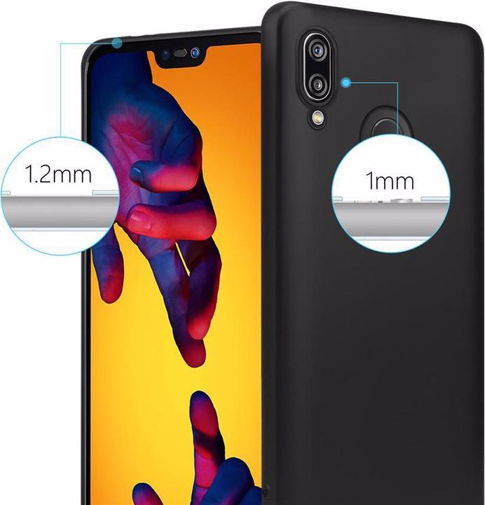 Produktbild Cadorabo TPU Matt Metallic Cover (Huawei P20 Lite)