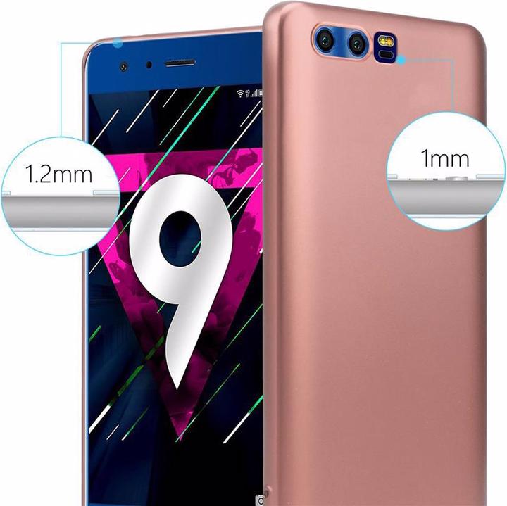 Actual product image Cadorabo TPU Matt Metallic Cover (Honor 9)
