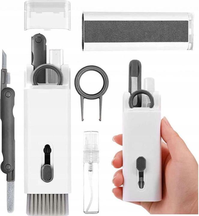 Immagine prodotto Hurtel Multifunktionales 7-in-1-Reinigungsset für Kopfhörer und Tastatur