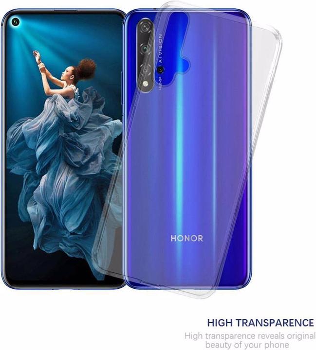Image du produit Cadorabo TPU Ultra Slim AIR Cover (K20, Huawei Nova 5T, TCL 20S)