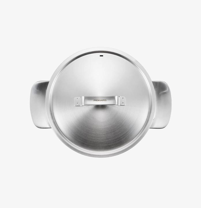 Produktbild Fiskars All Steel Kasserolle mit Deckel, 5l (Kochtopf, Edelstahl)