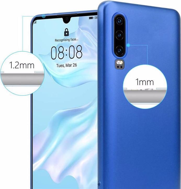 Produktbild Cadorabo TPU Matt Metallic Cover (Huawei P30)