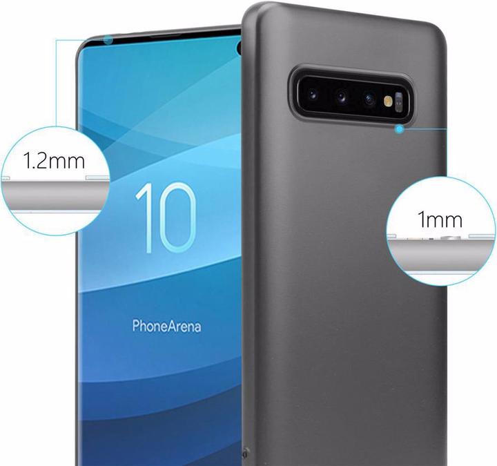 Productafbeelding Cadorabo TPU Matte Metallic hoes (Samsung Galaxy S10)