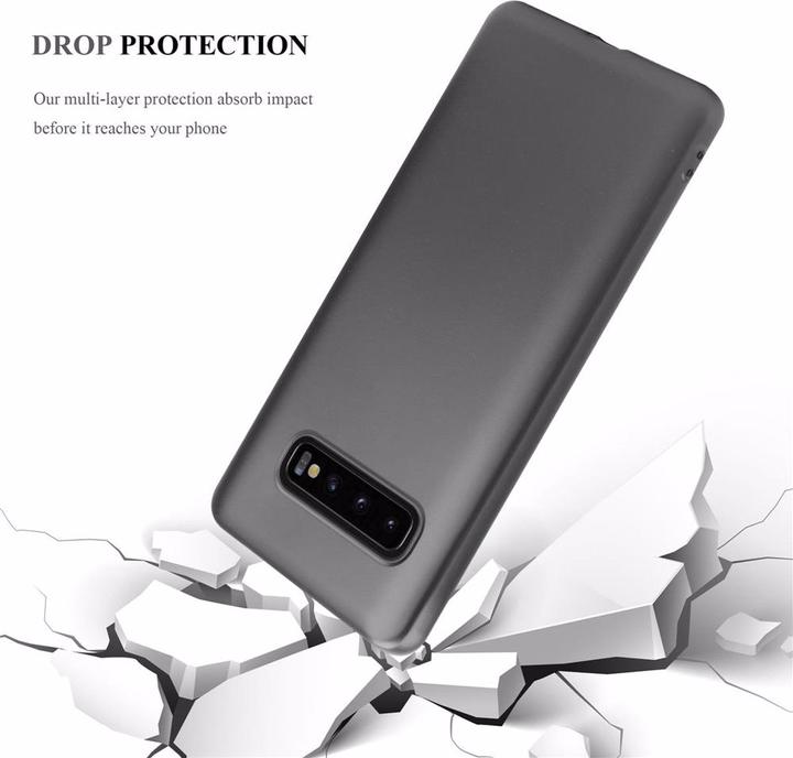 Productafbeelding Cadorabo TPU Matte Metallic hoes (Samsung Galaxy S10)