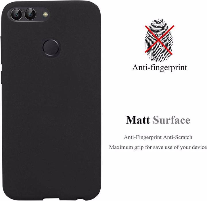 Actual product image Cadorabo TPU Frosted Cover (Huawei P Smart (2018), Huawei Enjoy 7S)