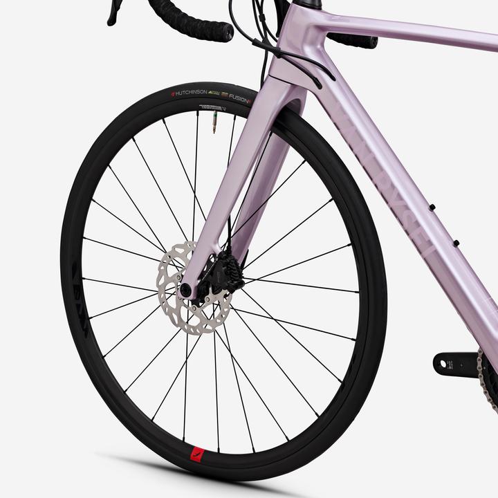 Actual product image Van rysel Road bike - NCR CF 105 12-speed purple (105 cm)