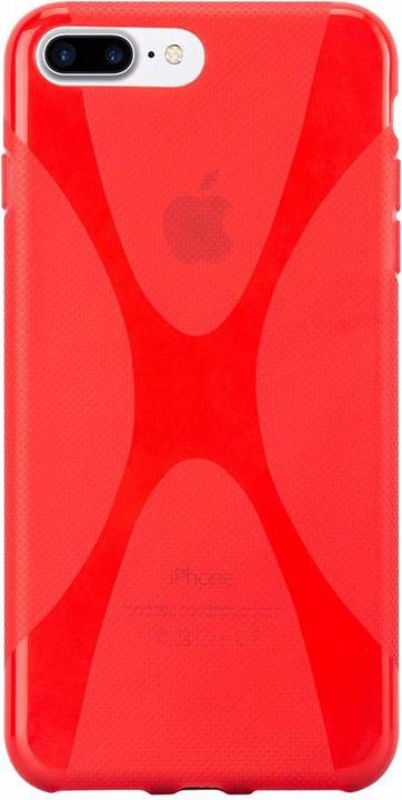 Produktbild Cadorabo TPU X-Line Cover (Apple iPhone 7s Plus, Apple iPhone 7 Plus)